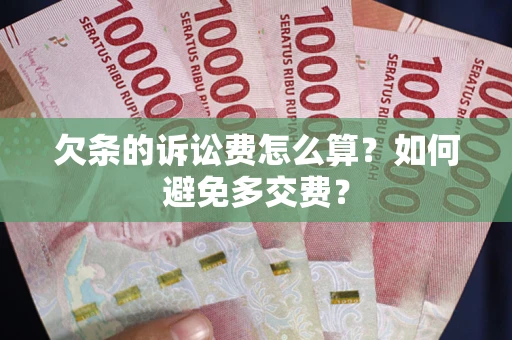 武汉欠条的诉讼费怎么算？如何避免多交费？