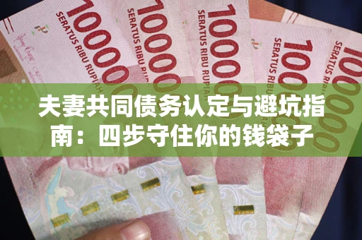 武汉夫妻共同债务认定与避坑指南：四步守住你的钱袋子