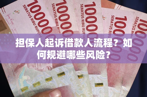 武汉担保人起诉借款人流程？如何规避哪些风险？