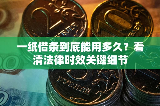 武汉一纸借条到底能用多久？看清法律时效关键细节